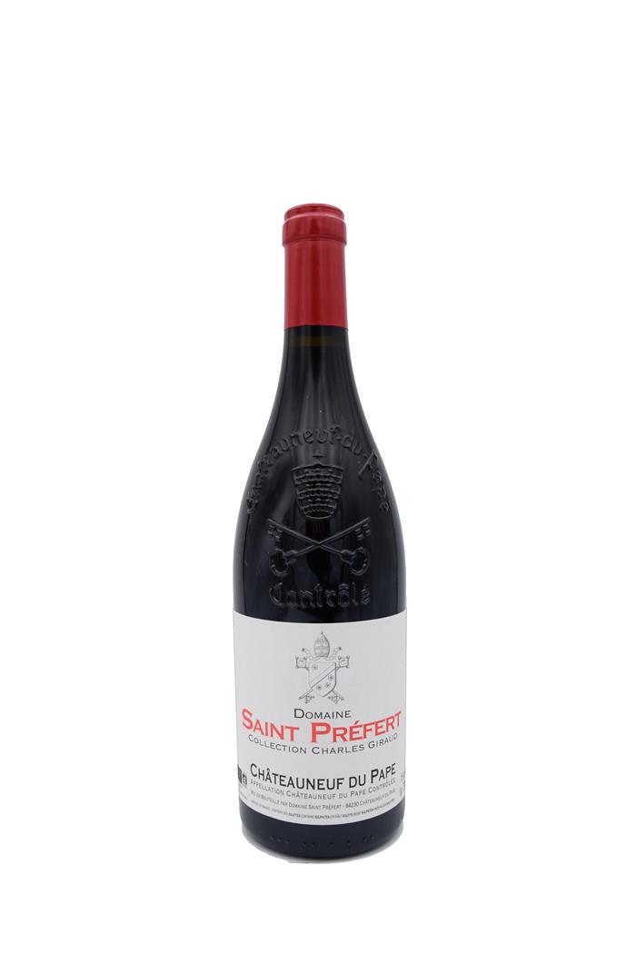 Châteauneuf-du-Pape "Collection Charles Giraud"  **BIO - Dom. Saint Préfert - 2019